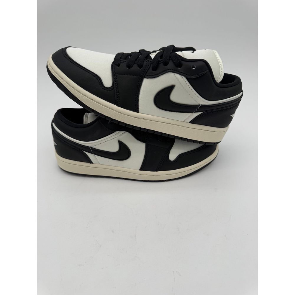 Nike Air Jordan 1‎ Low Sail Black-Vintage Panda-Women's 8 New In Box